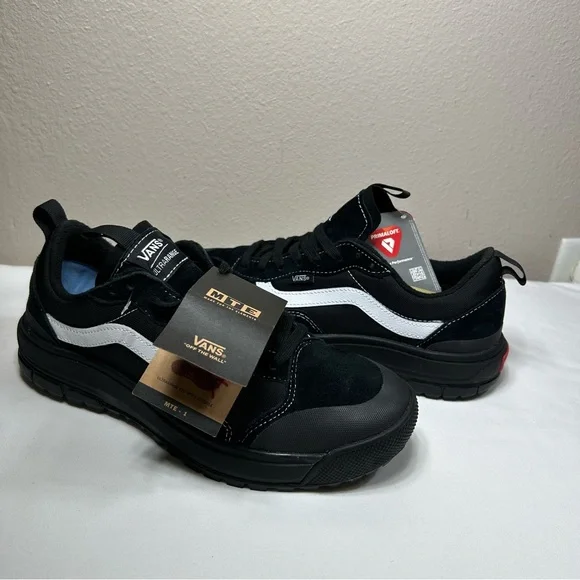 Vans UltraRange EXO MTE-1 Mountain Edition Black White All weather Sneakers M8 - Picture 2 of 14